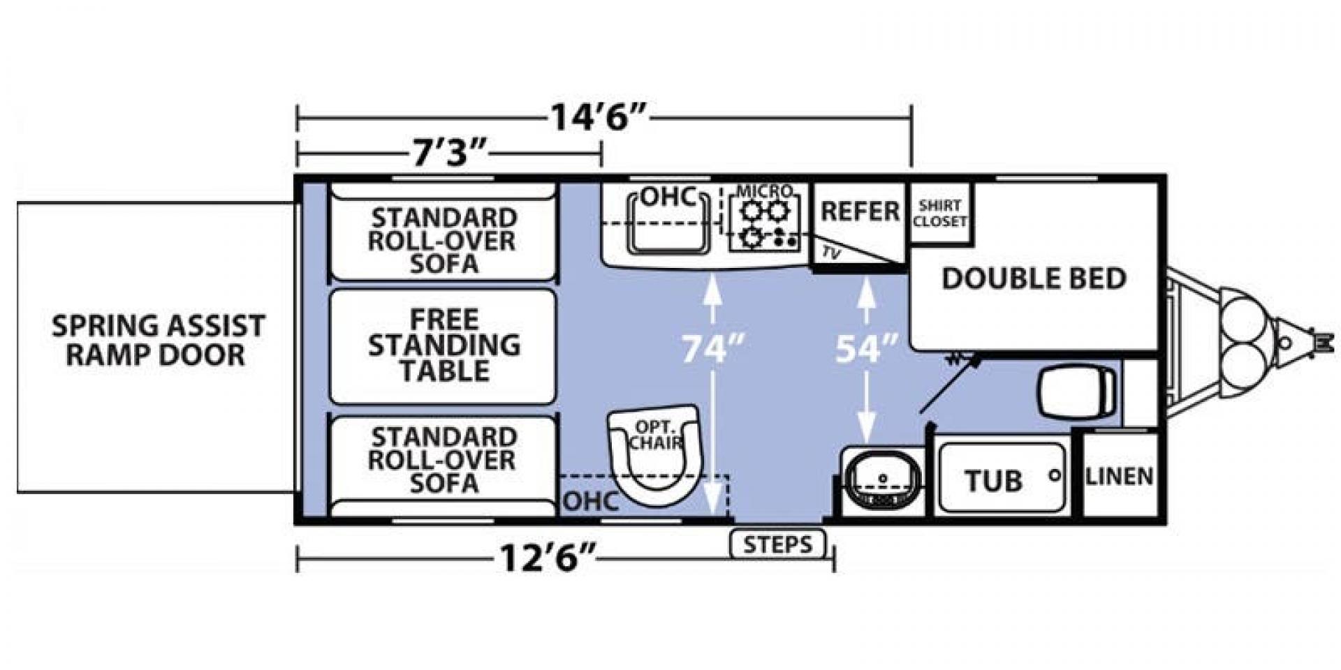 2019 GRAY Forest River XLR Toy Hauler CB20 (5ZT2XLJB0KZ) , located at 17760 Hwy 62, Morris, OK, 74445, 35.609104, -95.877060 - Photo#24